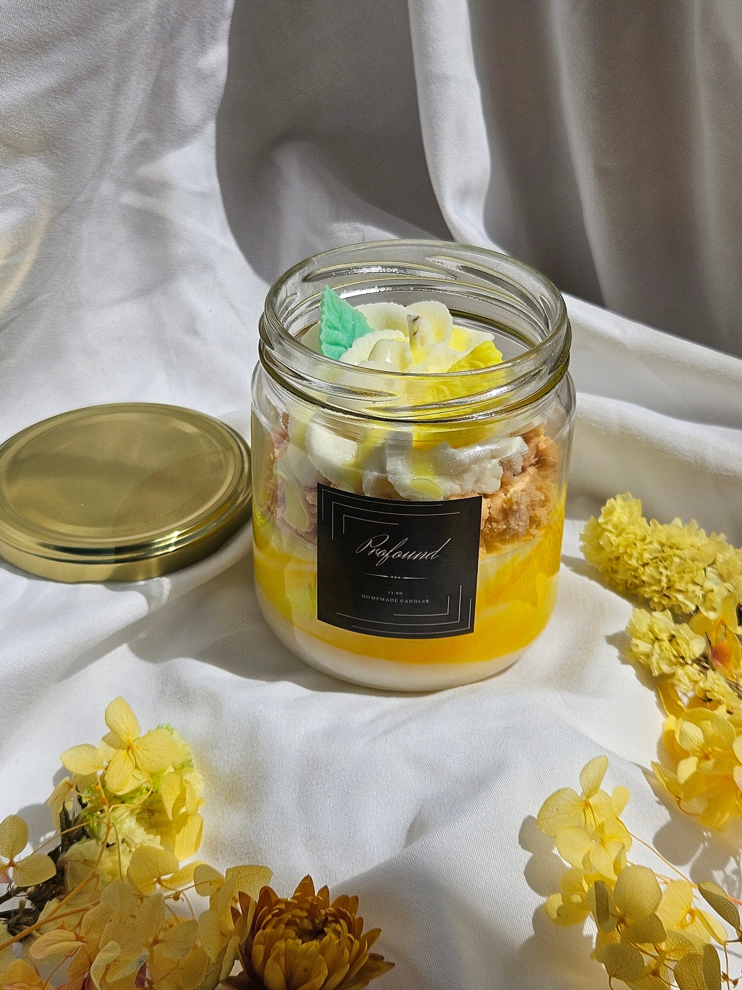 Vela Ibiza- limón - Profound Candles