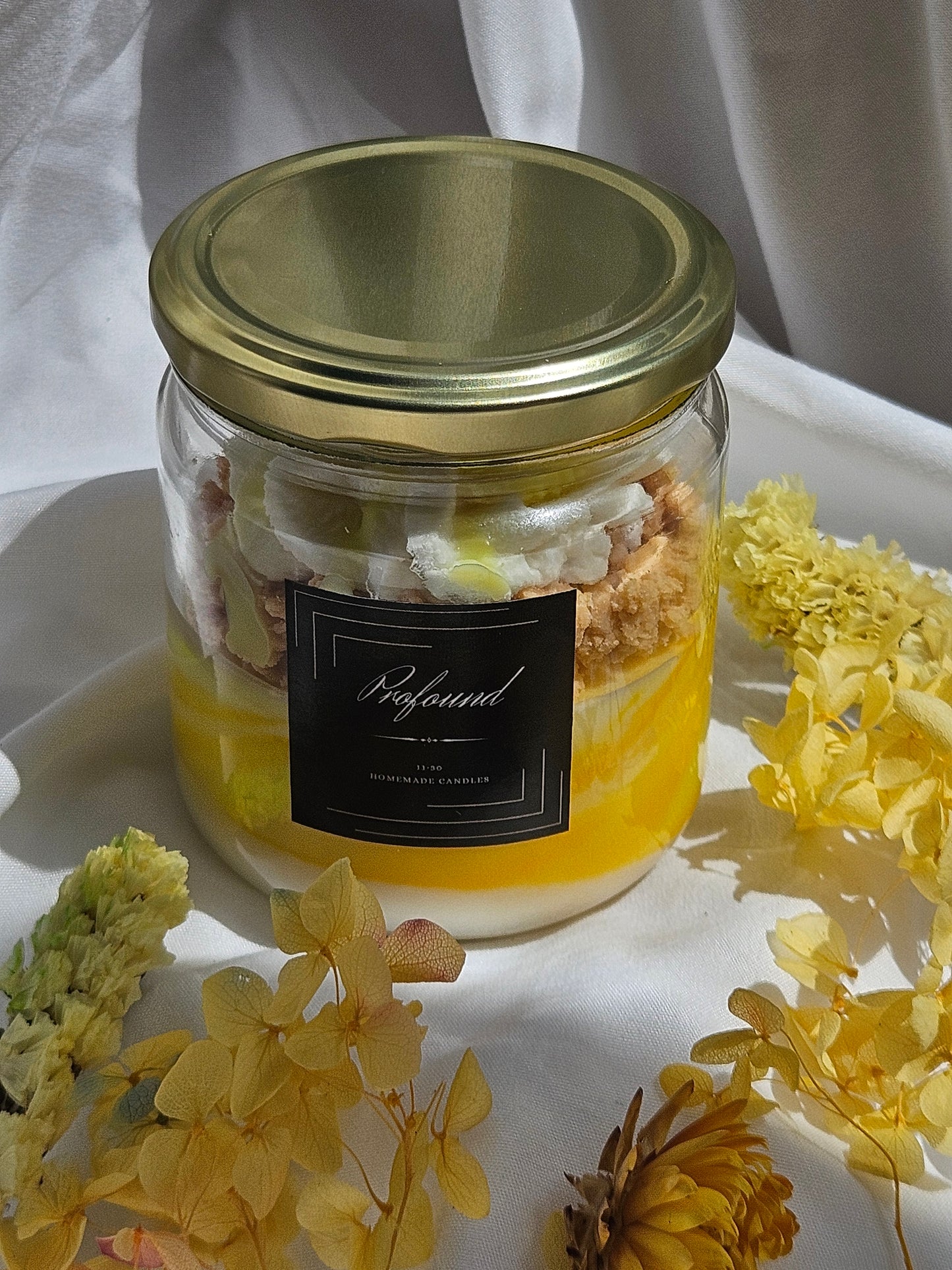 Vela Ibiza- limón - Profound Candles