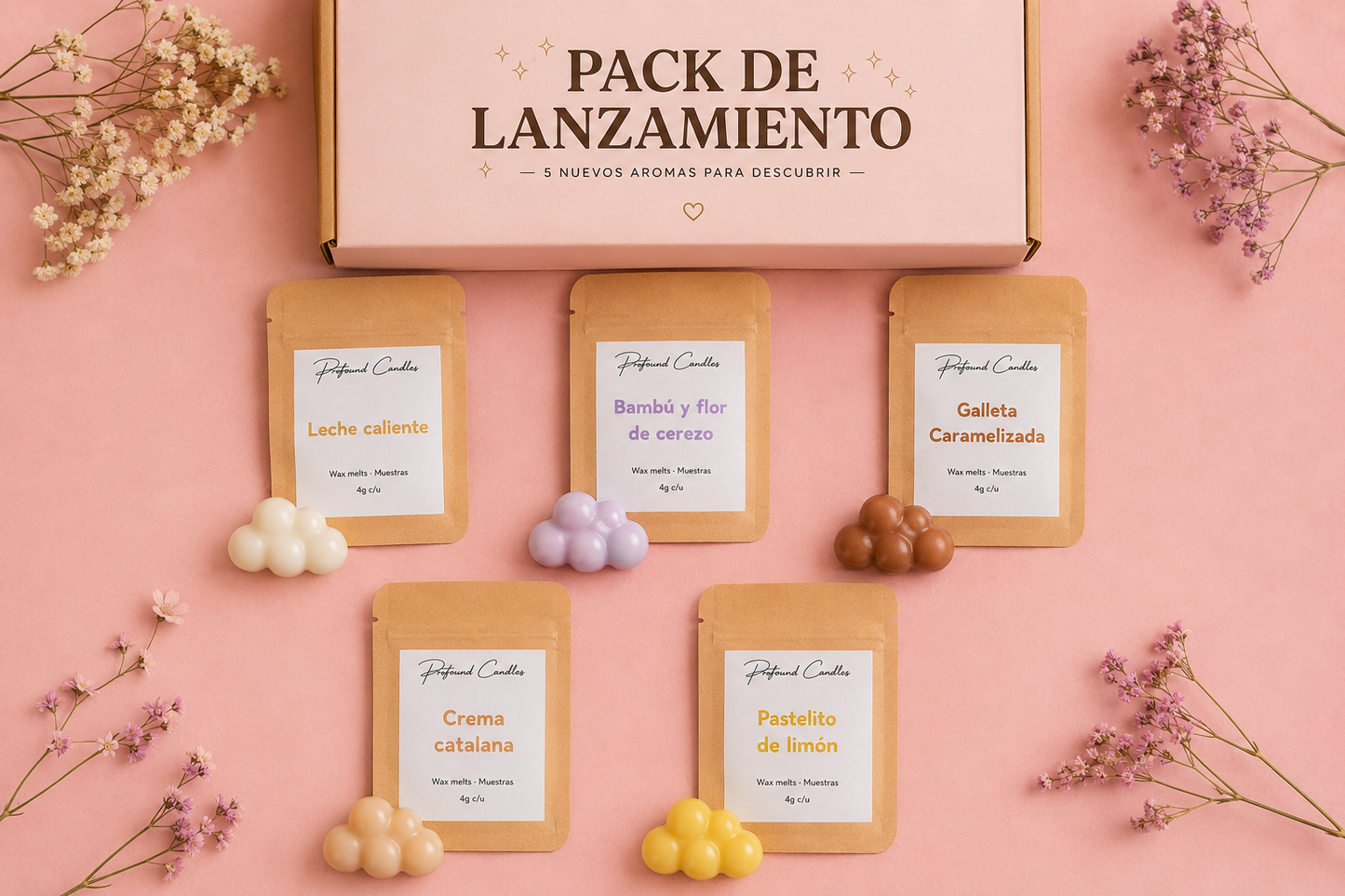 Pack Lanzamiento Aromas Agosto