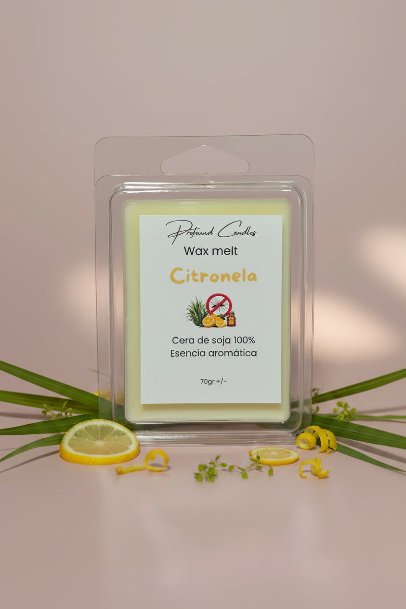 Wax Melts de Citronela
