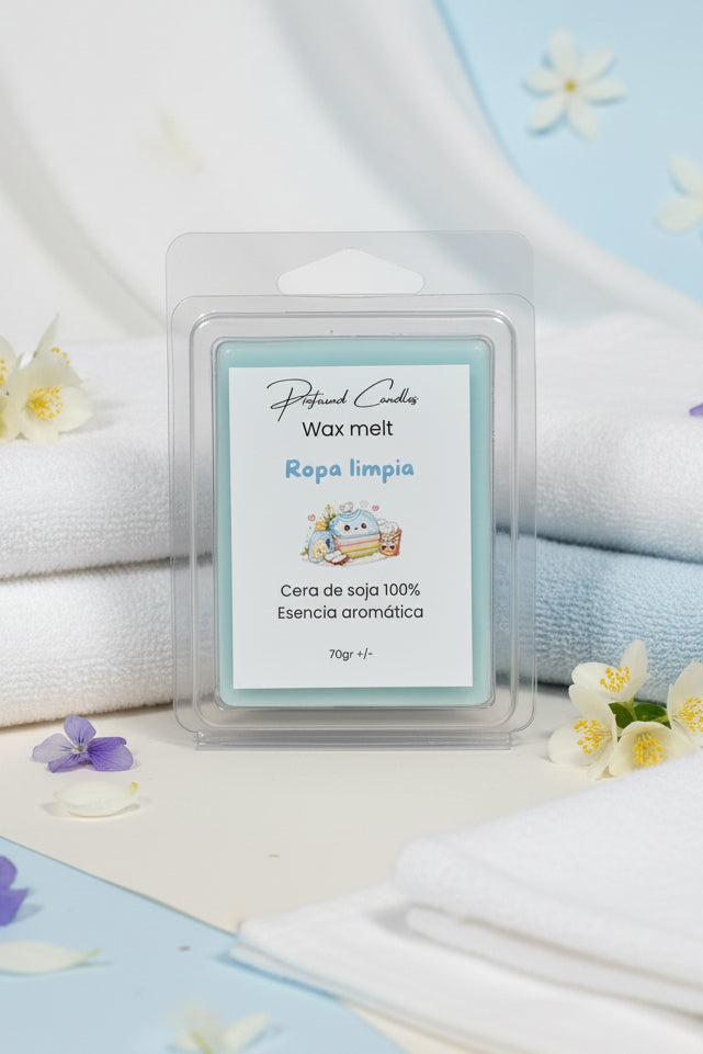 Wax Melts de Ropa limpia - Profound Candles