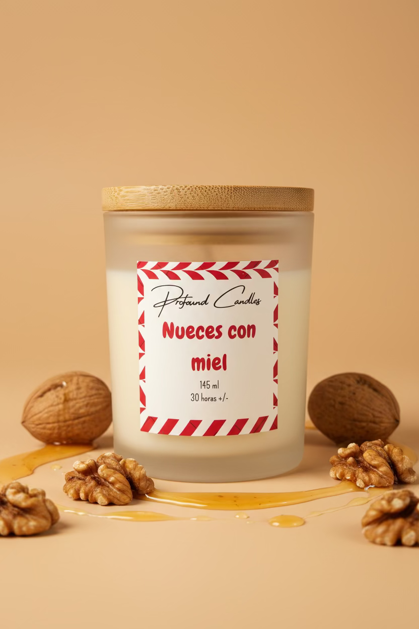 Vela Nueces con Miel - Profound Candles
