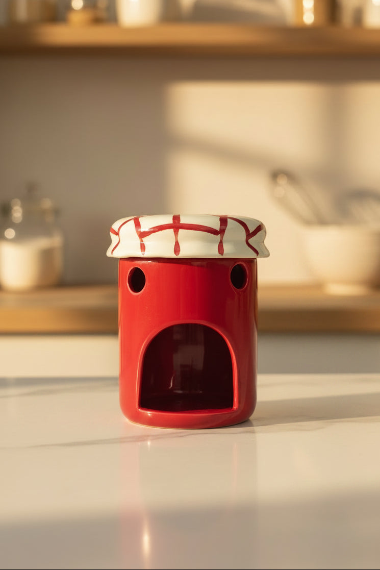 Quemador "Tarro de mermelada de cereza" - Profound Candles