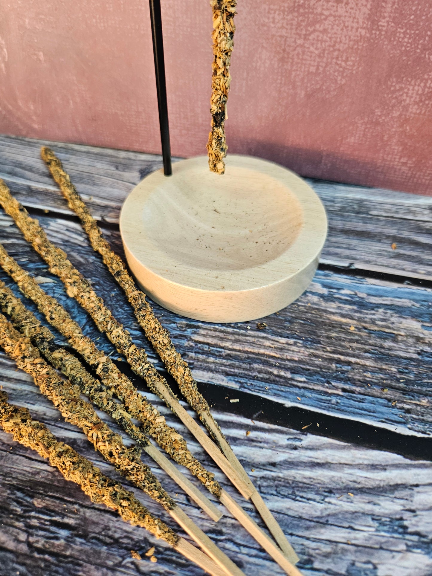 Incienso de palo santo con champa