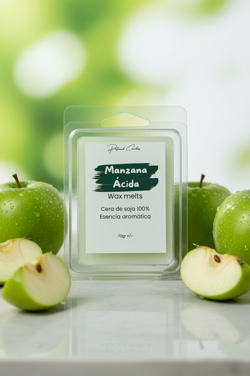 Wax melts de Manzana ácida - Profound Candles