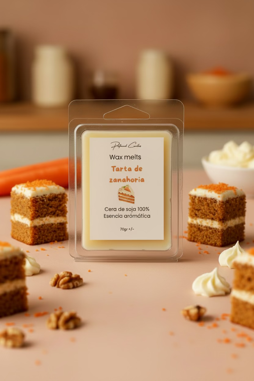 Wax melts de Tarta de zanahoria - Profound Candles