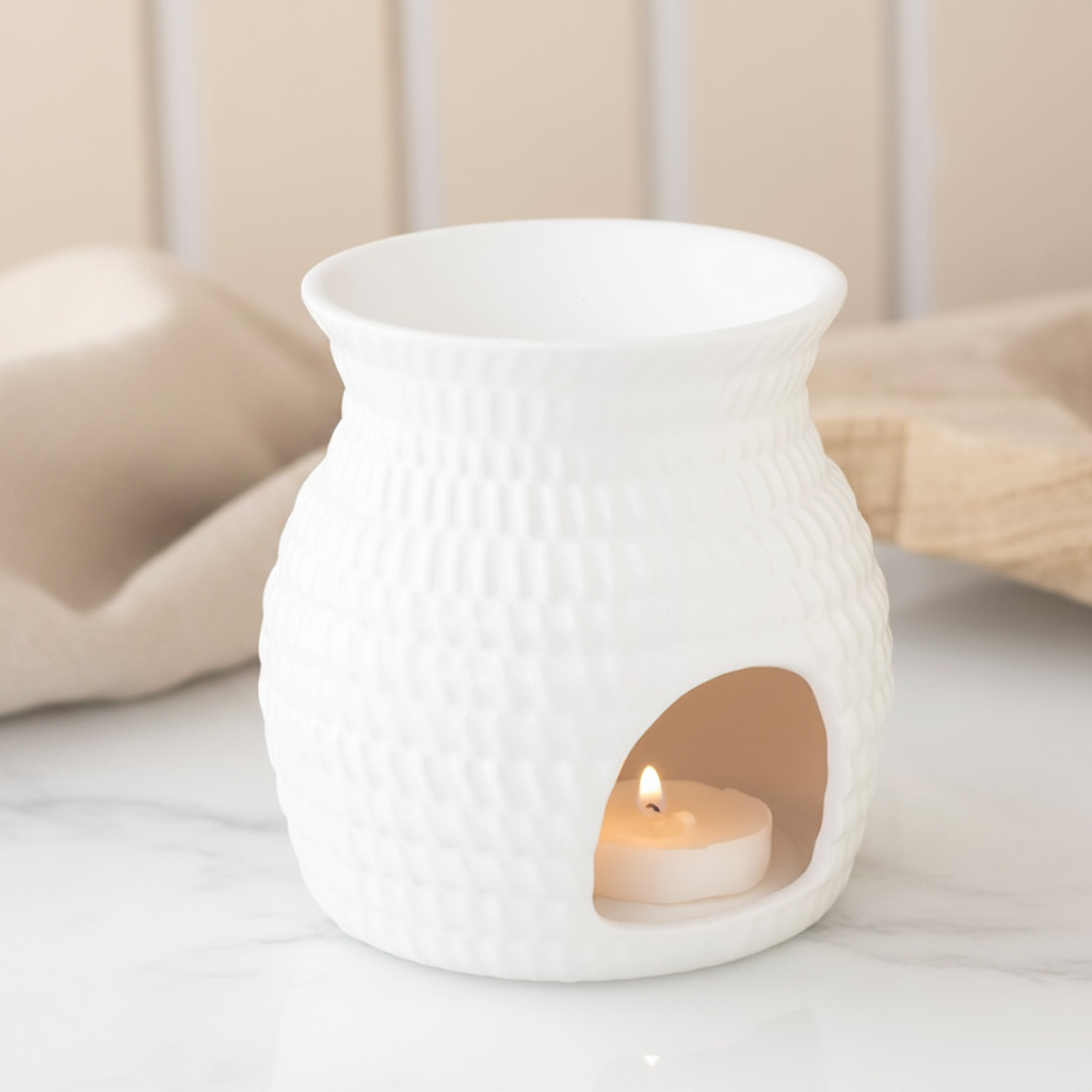 Quemador Jarrón Blanco - Profound Candles