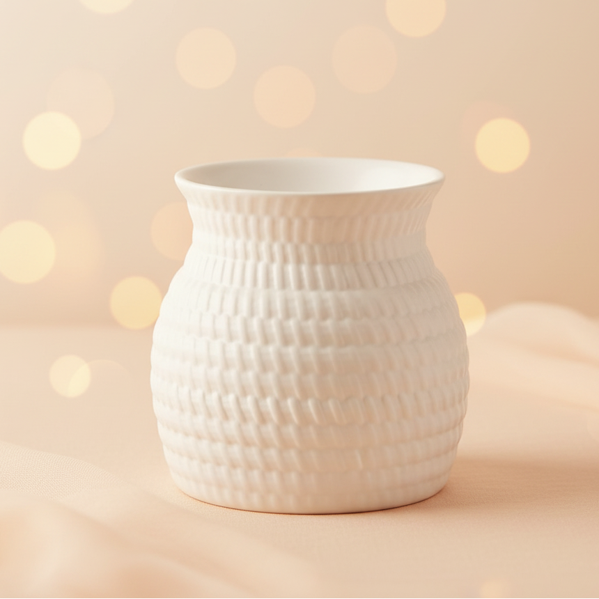 Quemador Jarrón Blanco - Profound Candles