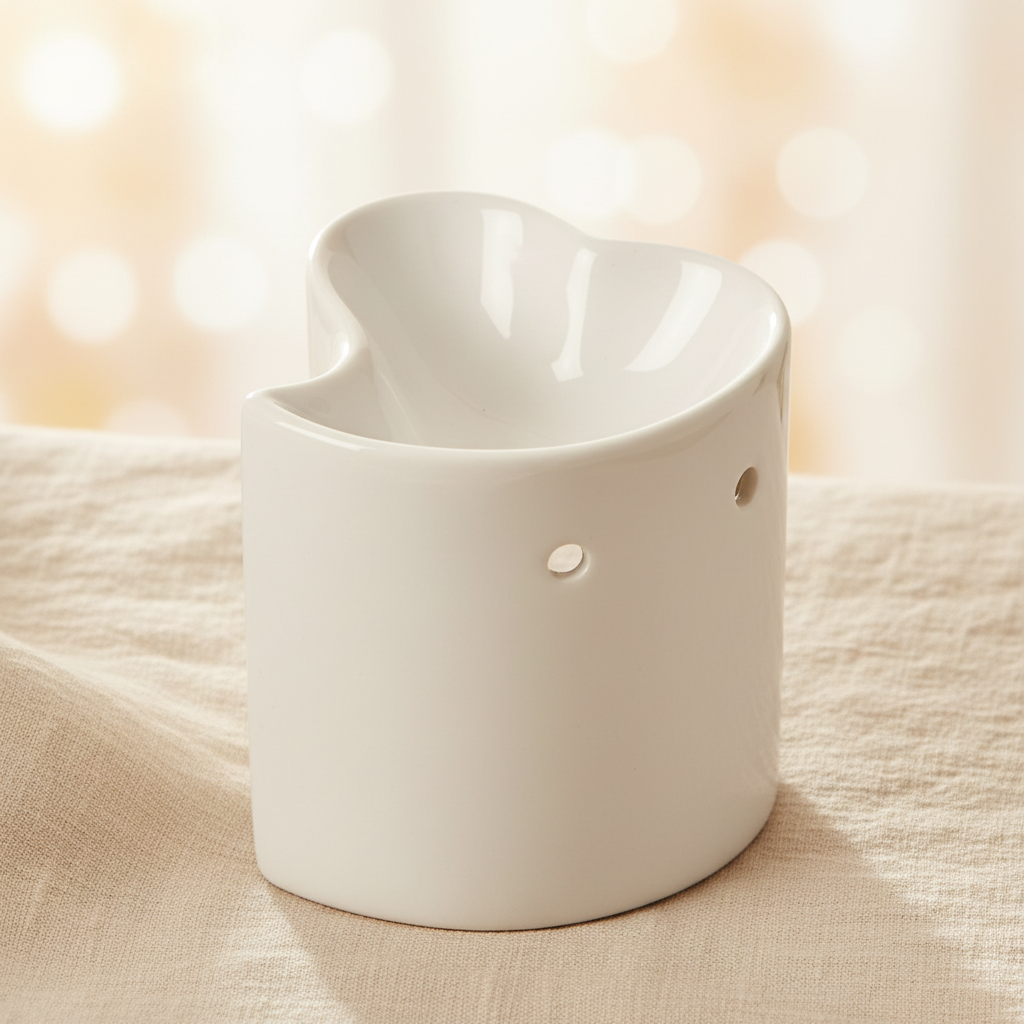Quemador Corazón Blanco - Profound Candles