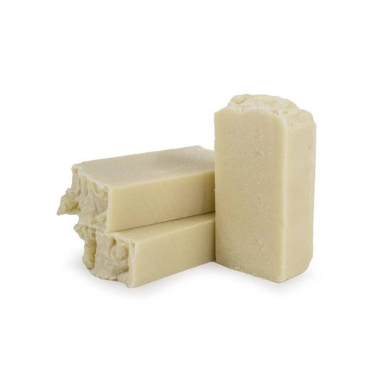 Pastilla de jabón de leche de cabra