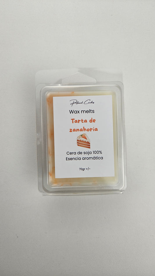 Wax melts de Tarta de zanahoria