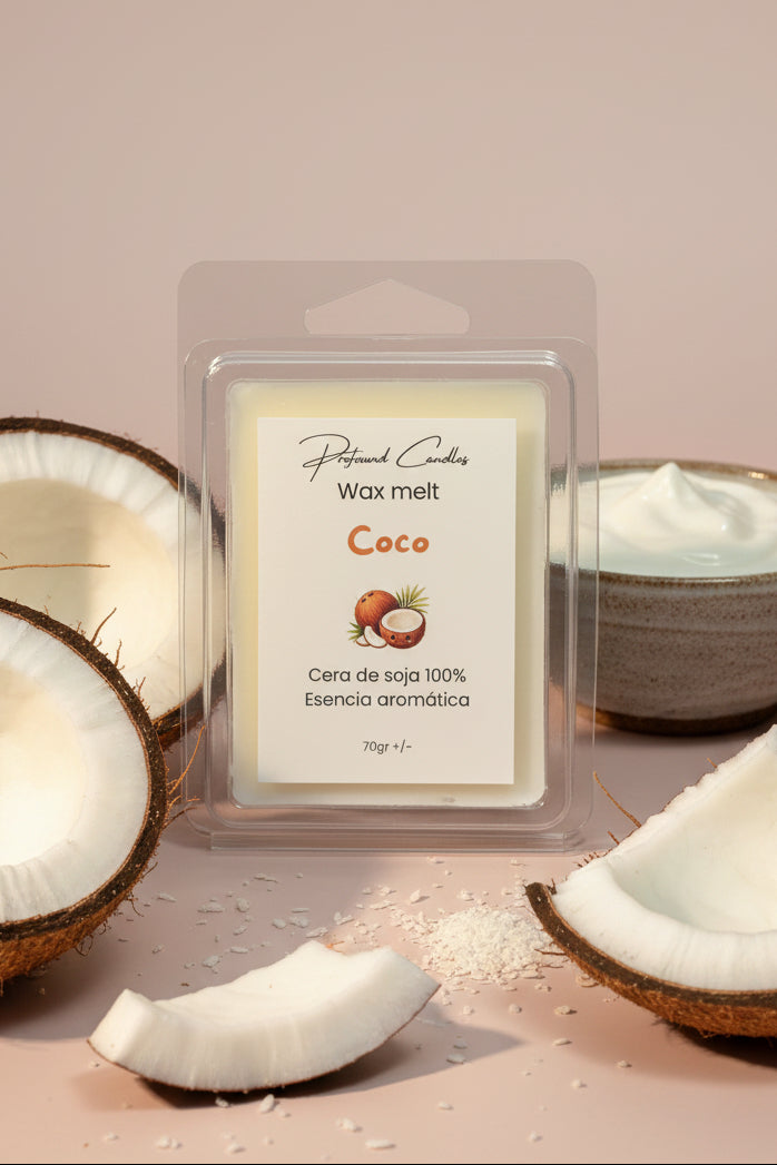 Wax Melts de Coco - Profound Candles