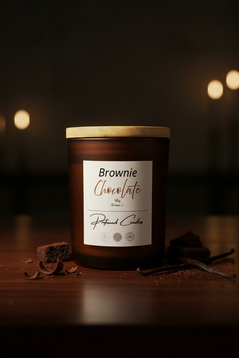 Vela Brownie de Chocolate - Profound Candles