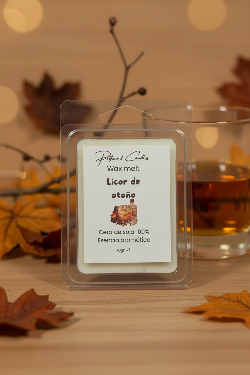 Wax melts de Licor de otoño - Profound Candles