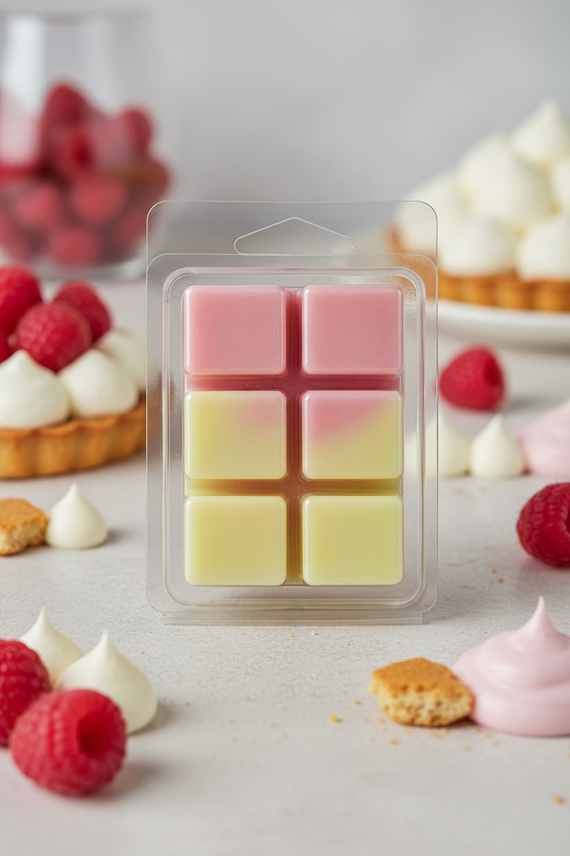 Wax melts de Tarta de frambuesa - Profound Candles