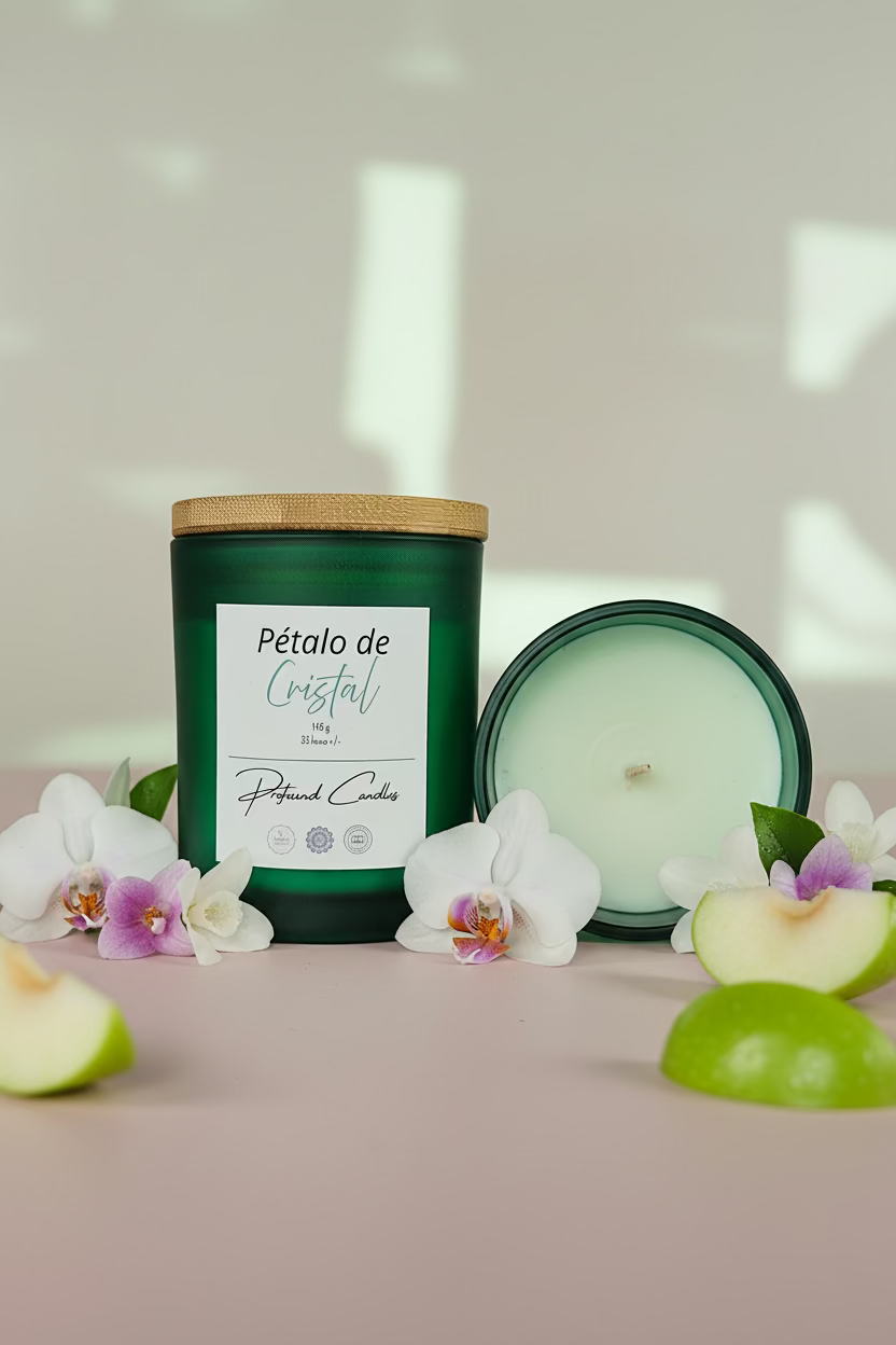 Vela de Pétalo de Cristal - Profound Candles