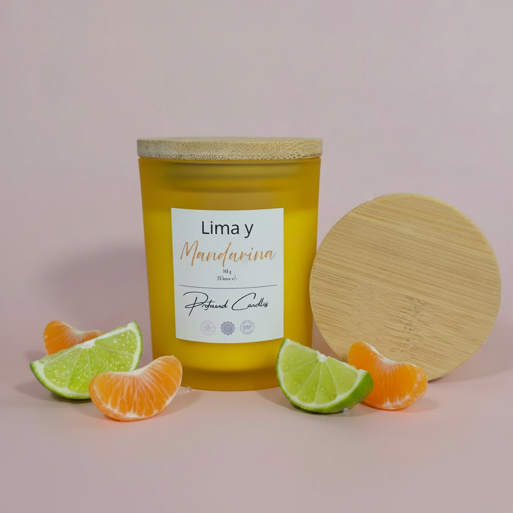 Vela de Lima y Mandarina - Profound Candles