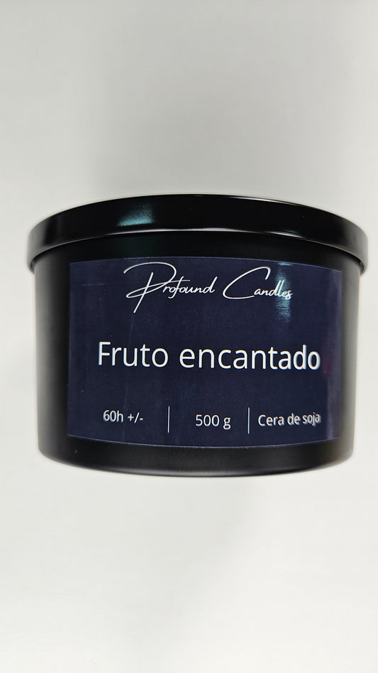 Vela XL de fruto encantado