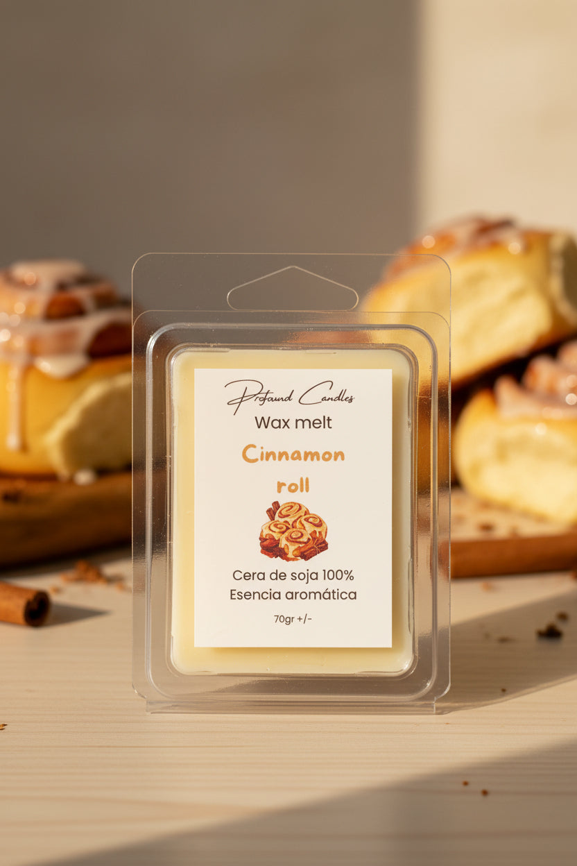 Wax melts de Cinnamon roll - Profound Candles