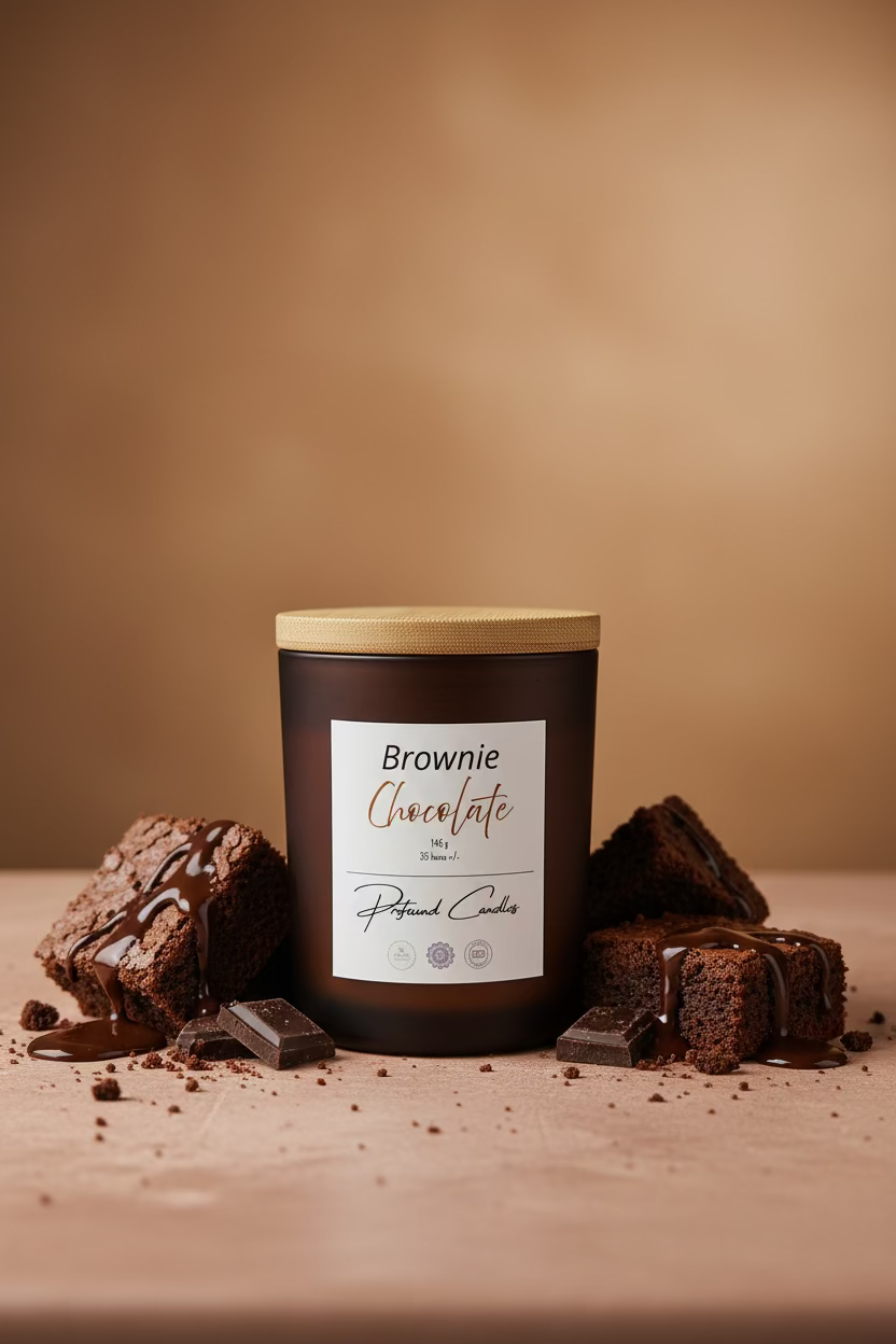 Vela Brownie de Chocolate - Profound Candles