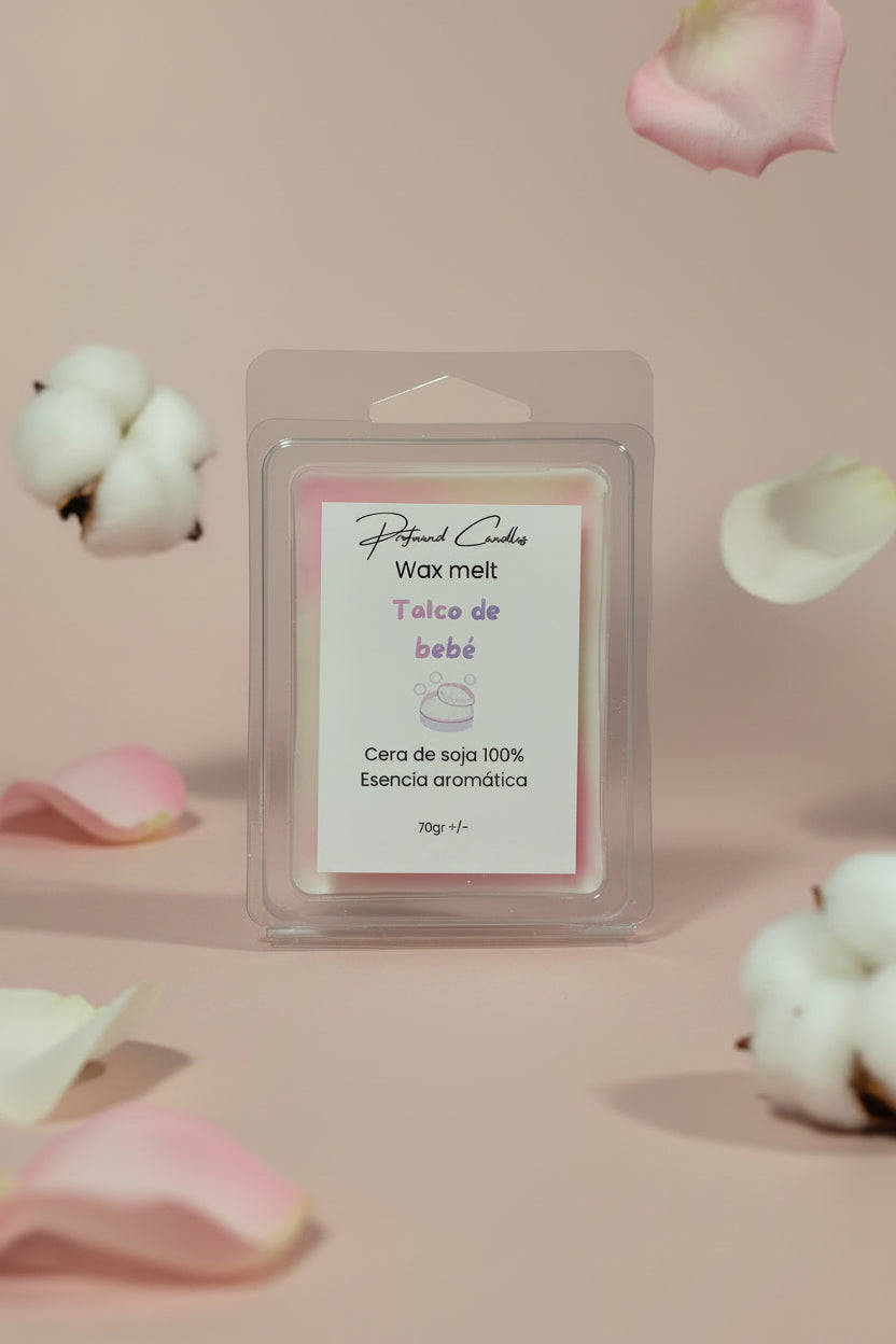 Wax melts talco de bebé - Profound Candles