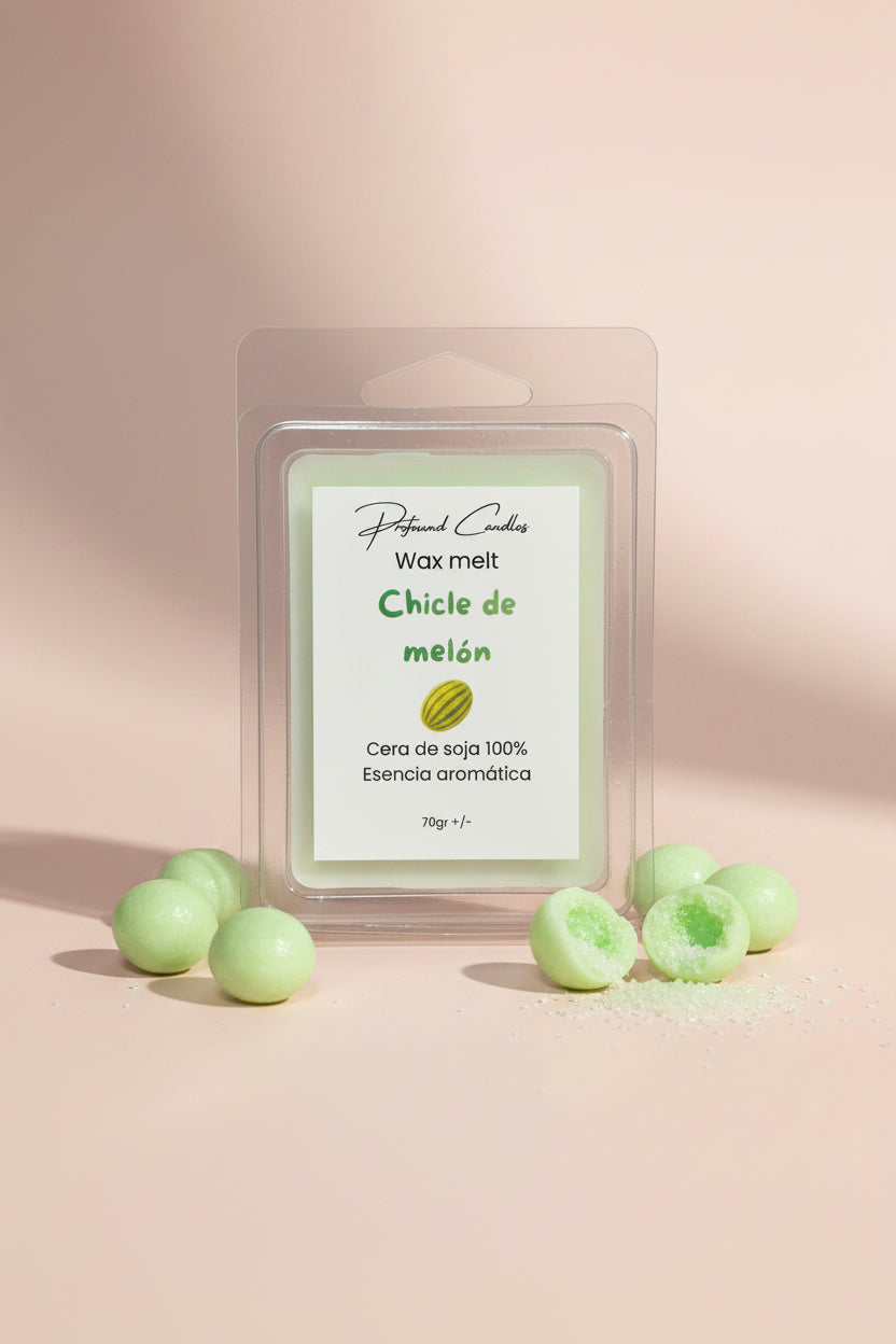 Wax melts chicle de melón - Profound Candles