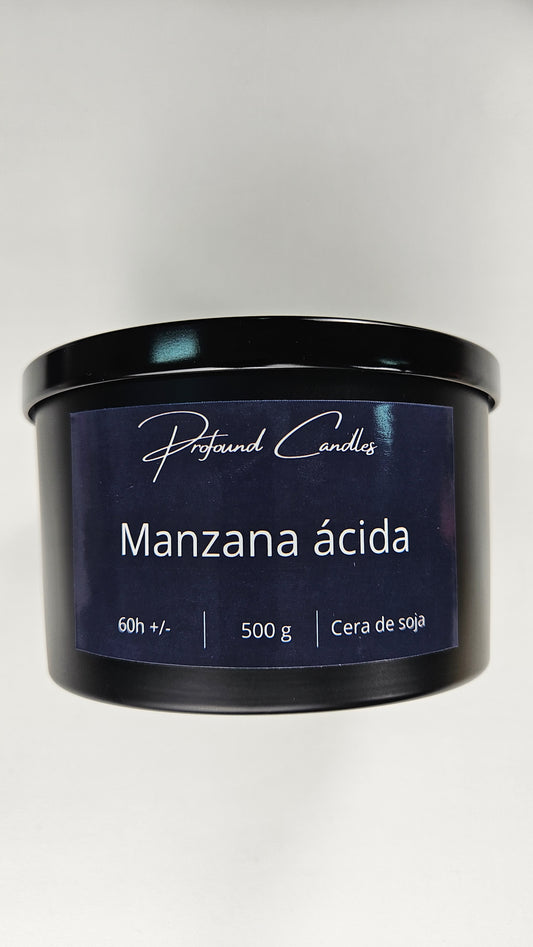 Vela XL de manzana ácida