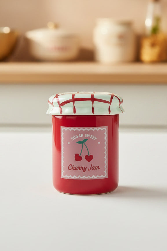 Quemador "Tarro de mermelada de cereza" - Profound Candles