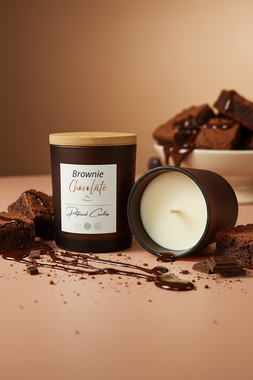Vela Brownie de Chocolate - Profound Candles