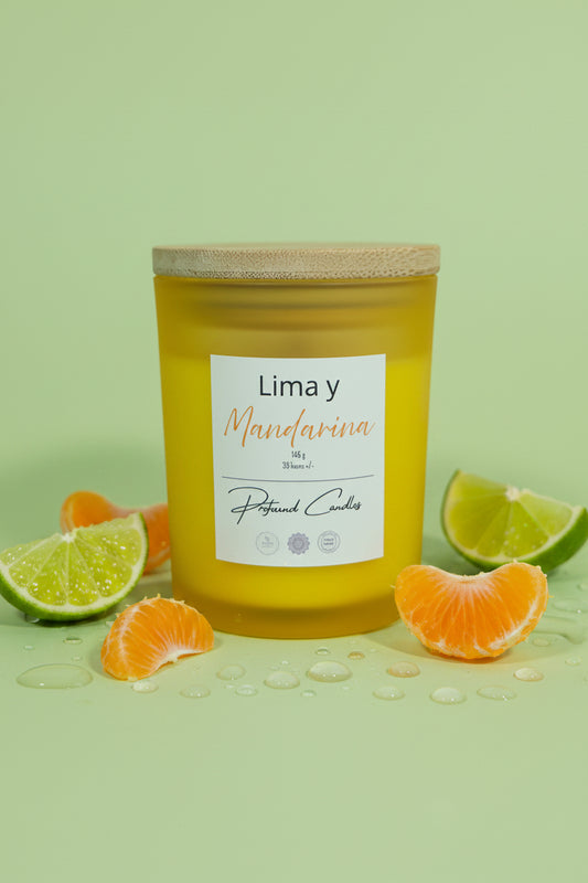 Vela de Lima y Mandarina - Profound Candles