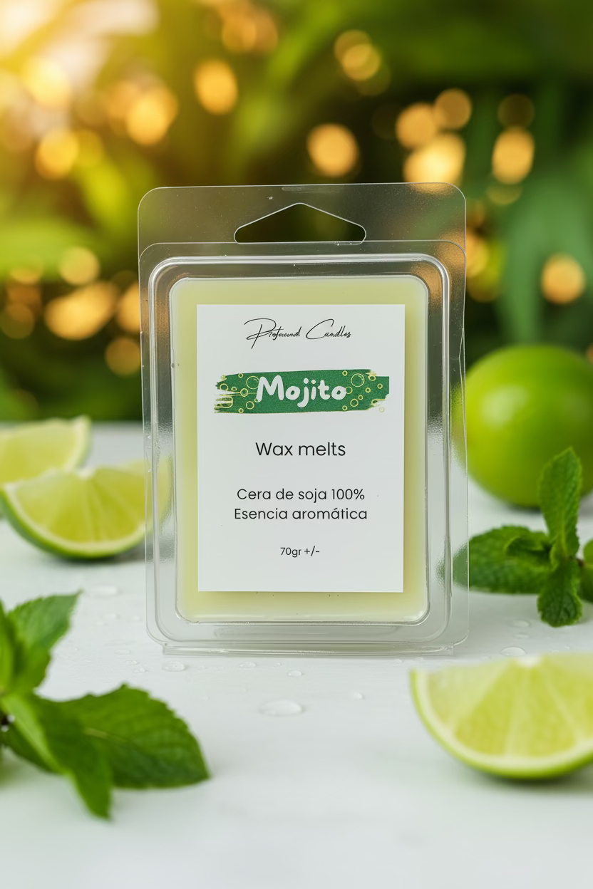 Wax melts de Mojito - Profound Candles