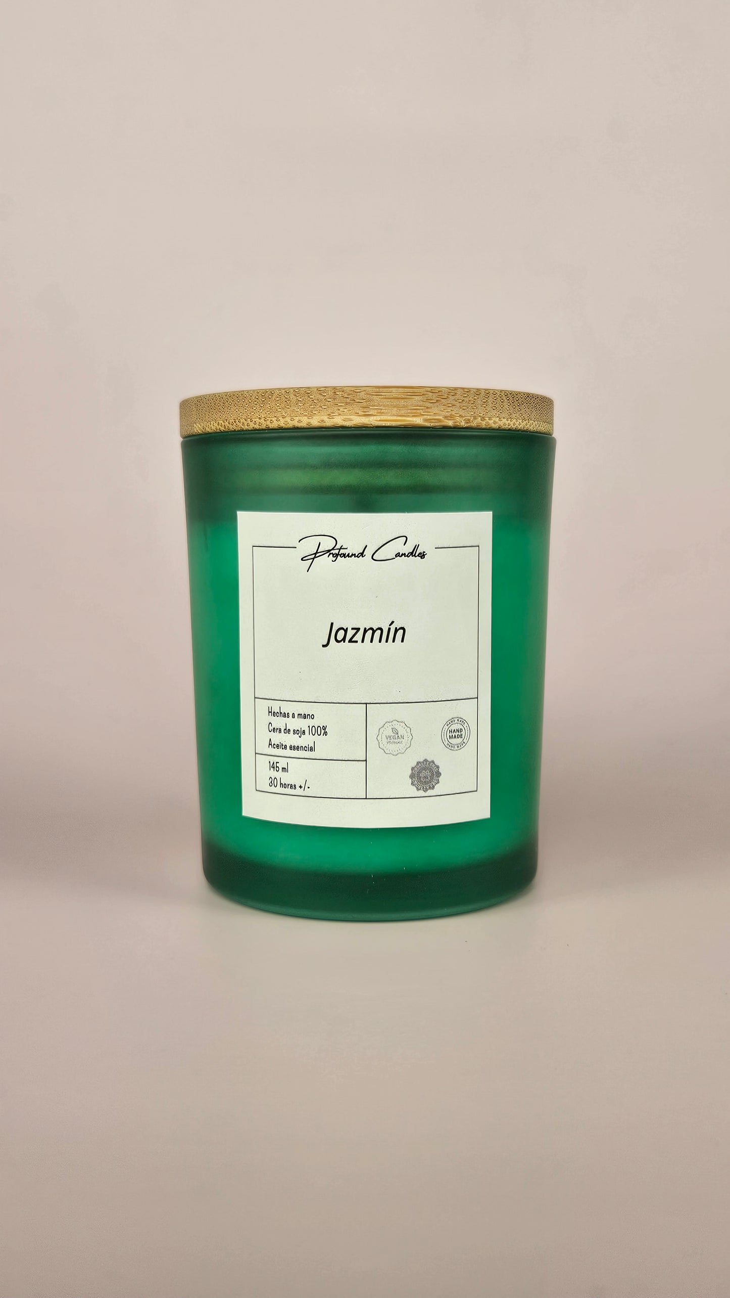 Vela de jazmín (Aceite esencial) - Profound Candles
