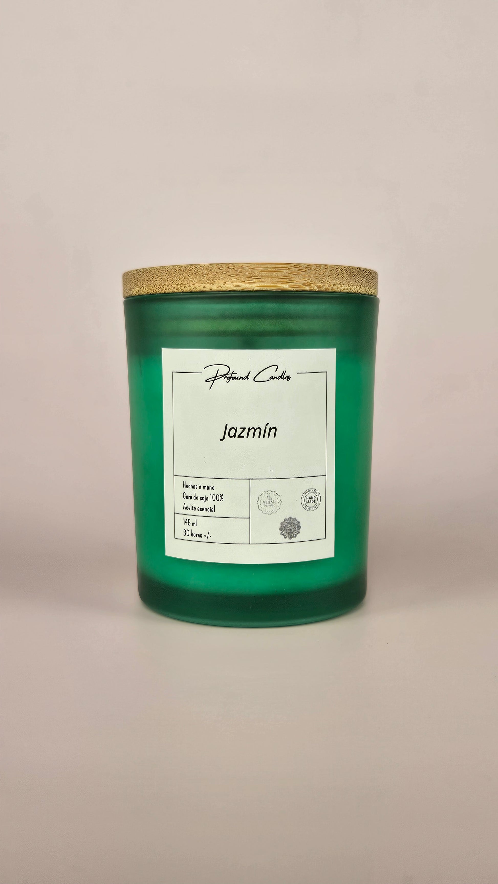 Vela de jazmín (Aceite esencial) - Profound Candles