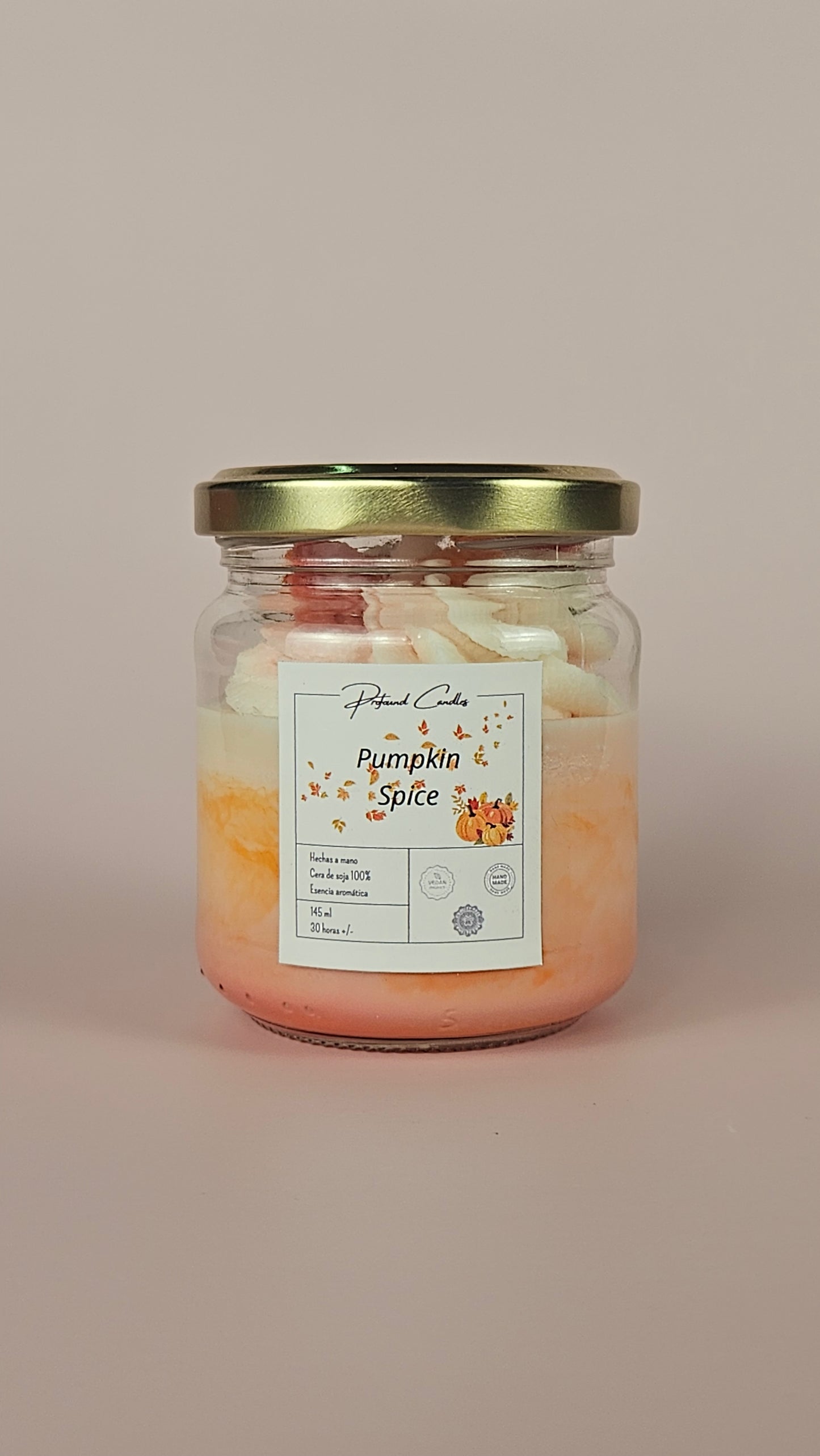 Vela de Pumpkin Spice - Profound Candles