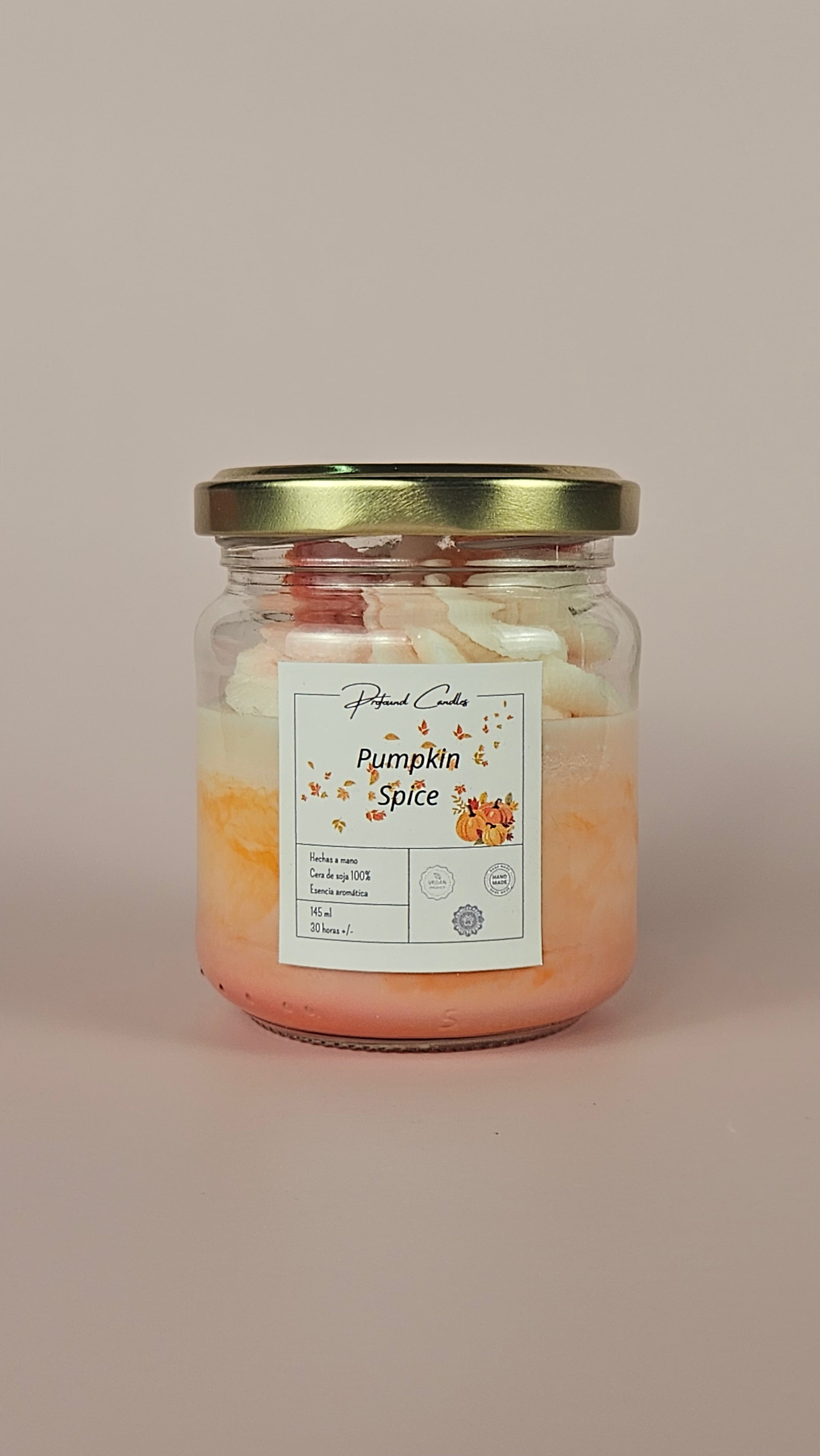 Vela de Pumpkin Spice - Profound Candles