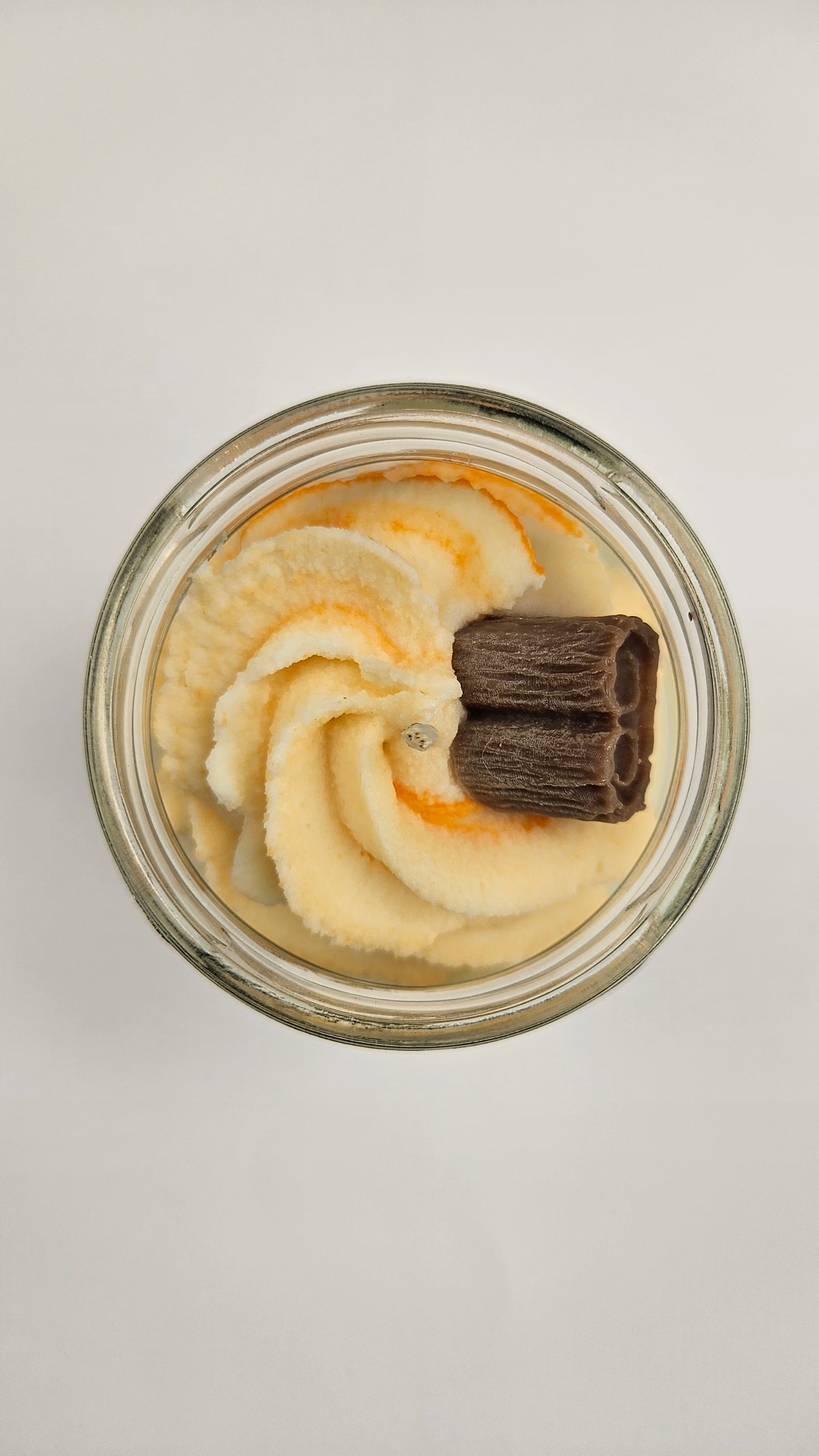 Vela Canela y Naranja