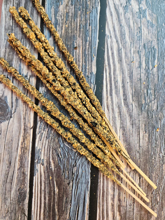 Incienso de palo santo con champa