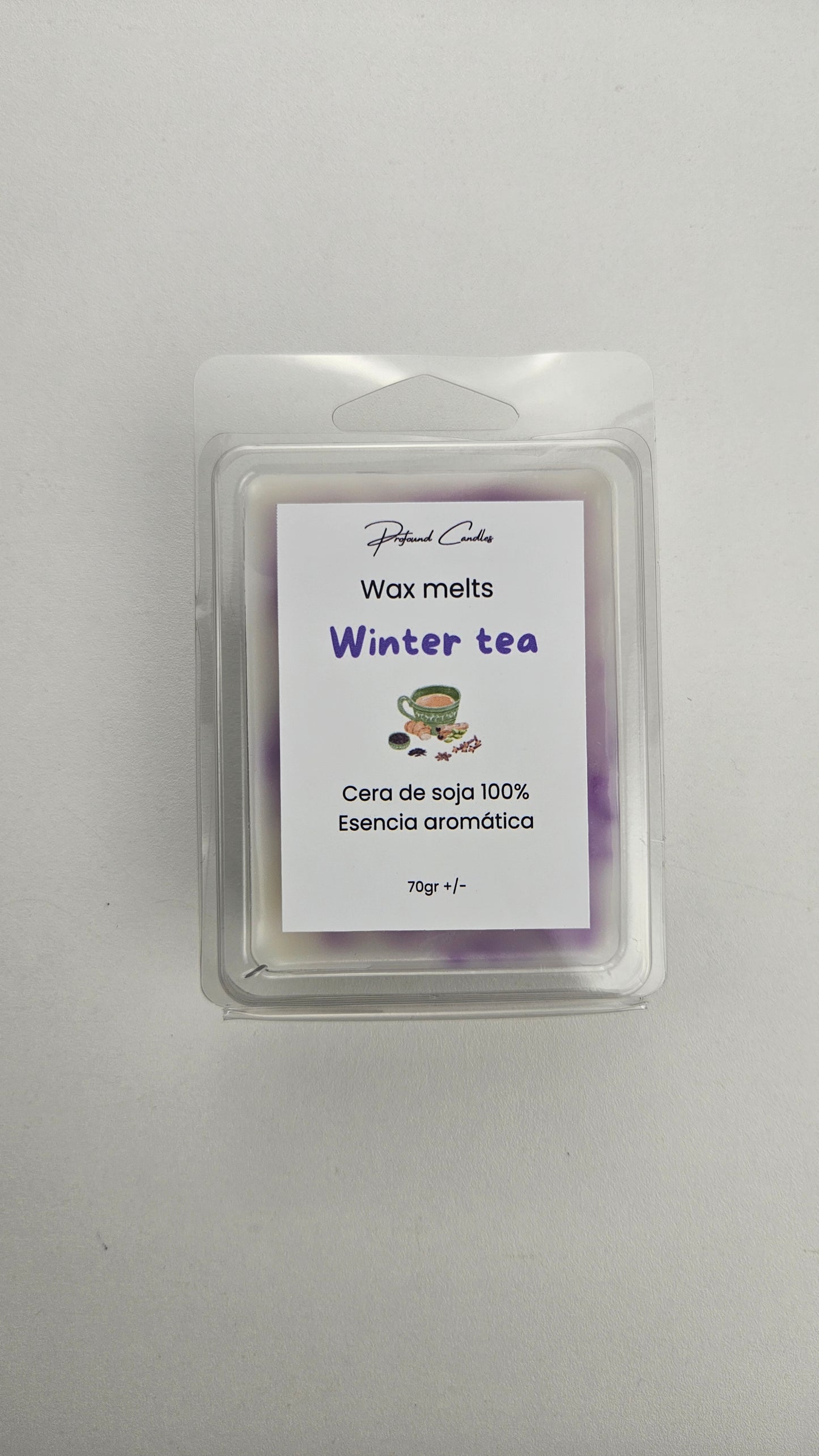 Wax melts de Winter tea