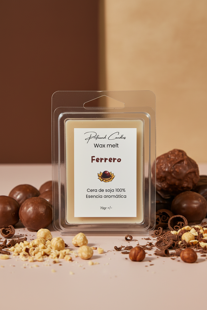 Wax melts de Ferrero - Profound Candles